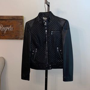 DKNY leather jacket